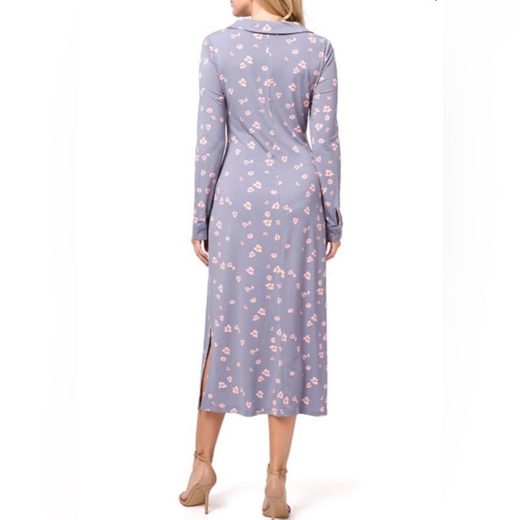 Remember Me Twist detail long sleeve cutout Midi pullover dress size small - Picture 15 of 15